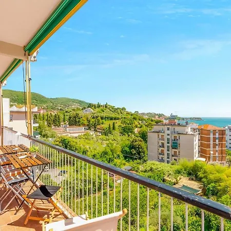 Casa Azzurra-terrace-seaview ليريسي