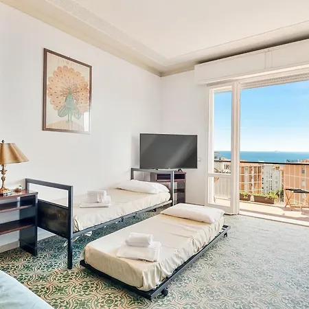 شقة Casa Azzurra-terrace-seaview ليريسي