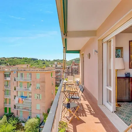 Casa Azzurra-terrace-seaview شقة ليريسي